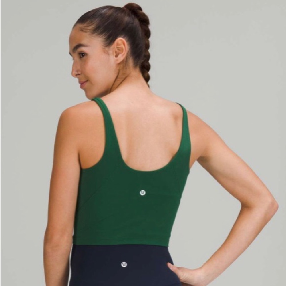 Lululemon Align Tank Top, Everglade Green, Size 4